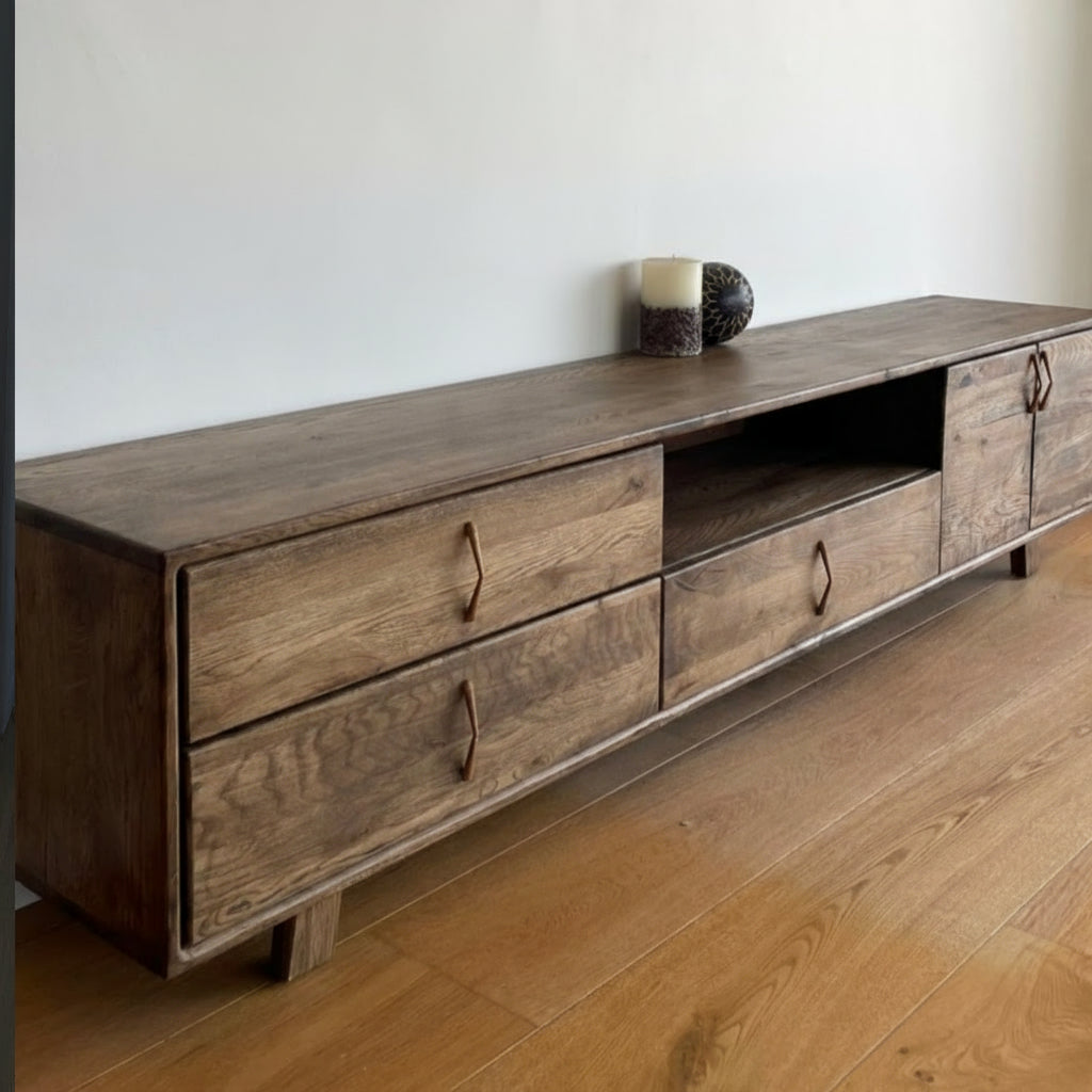 מזנון אקסלוסיבי וינטג׳ מעץ מלא