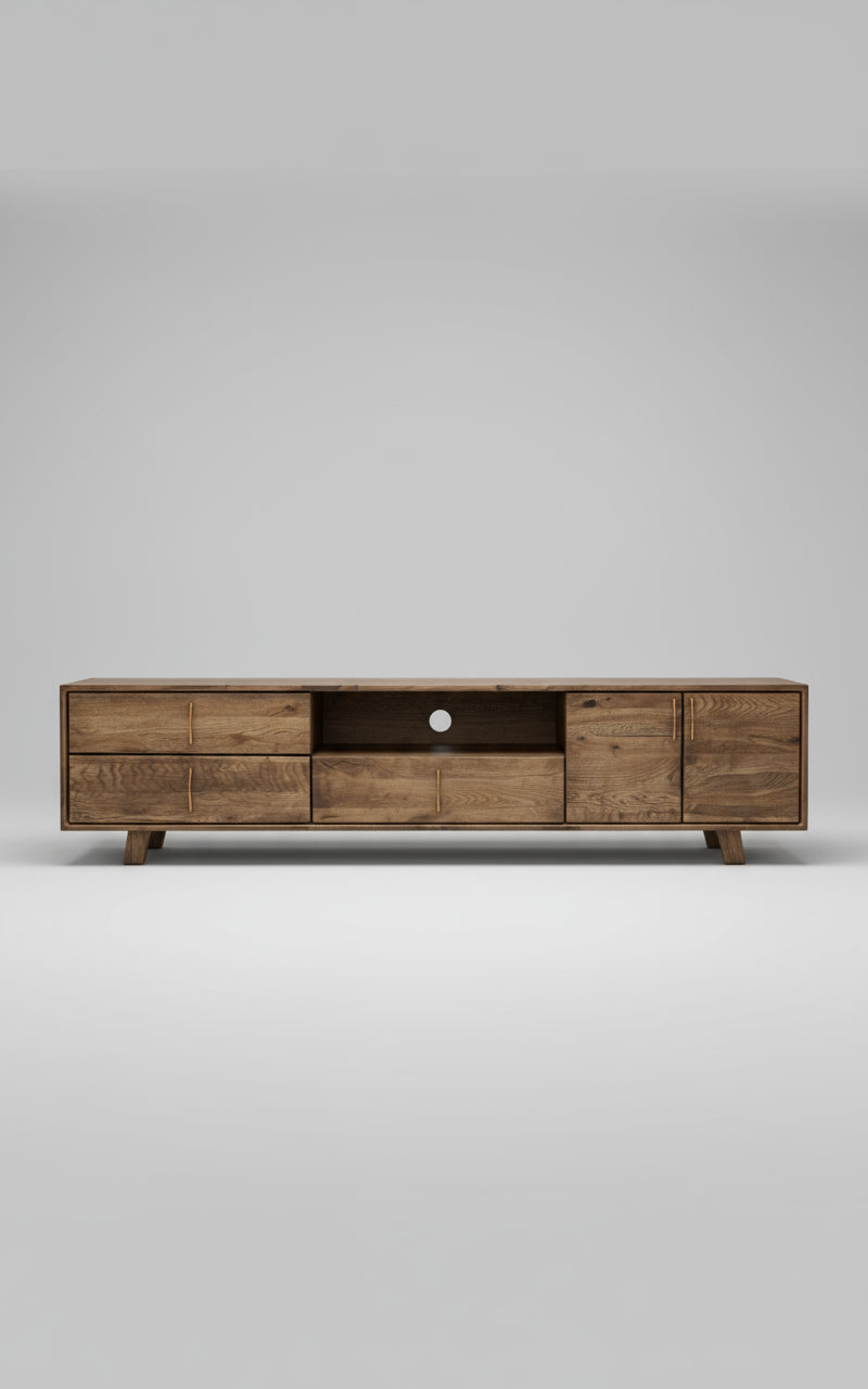 מזנון אקסלוסיבי וינטג׳ מעץ מלא