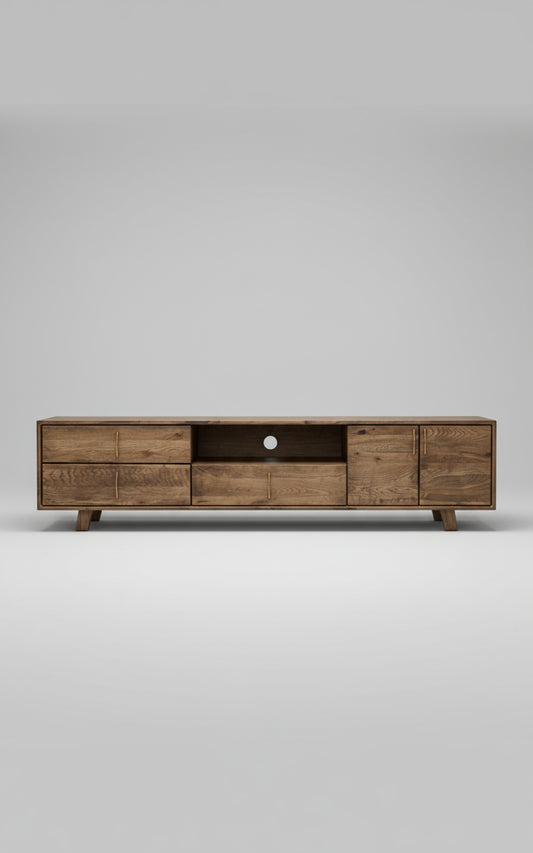 מזנון אקסלוסיבי וינטג׳ מעץ מלא