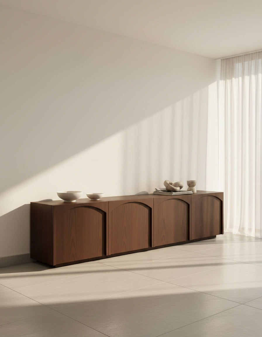 מזנון עץ אגוז נגרות מיוחדת