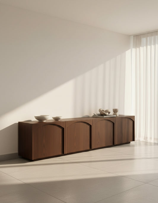 מזנון עץ אגוז נגרות מיוחדת