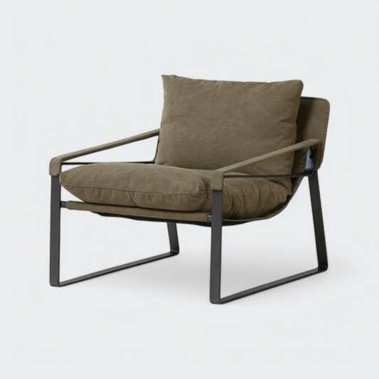 כורסא בד קנווס לאונג רובין