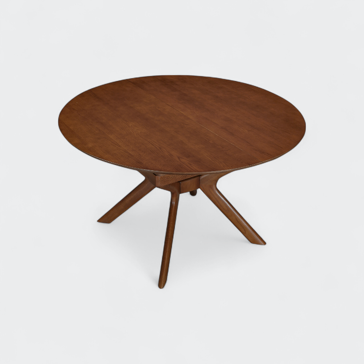 שולחן אוכל עגול עלמה