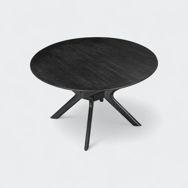 שולחן אוכל עגול עלמה