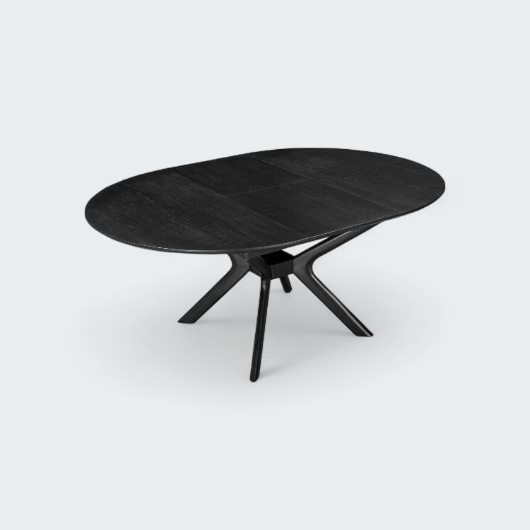 שולחן אוכל עגול עלמה