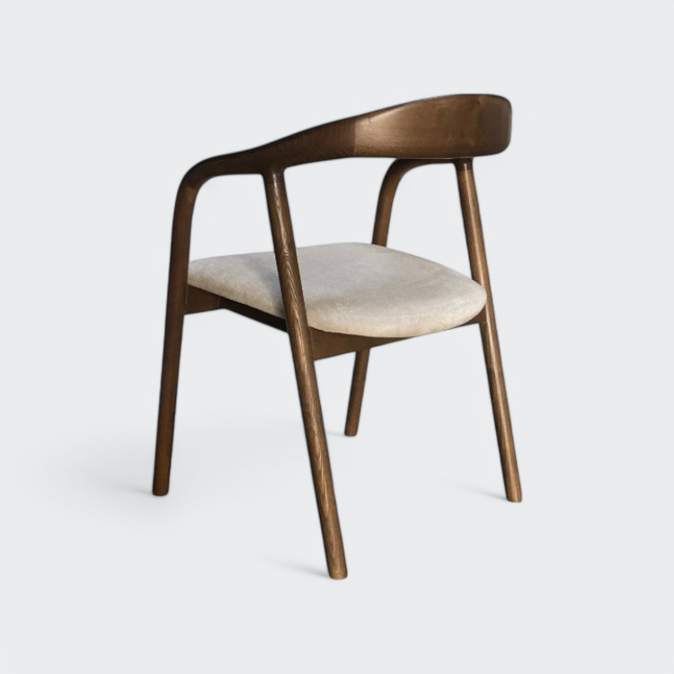 כסא אוכל ג׳ורדן פשתן