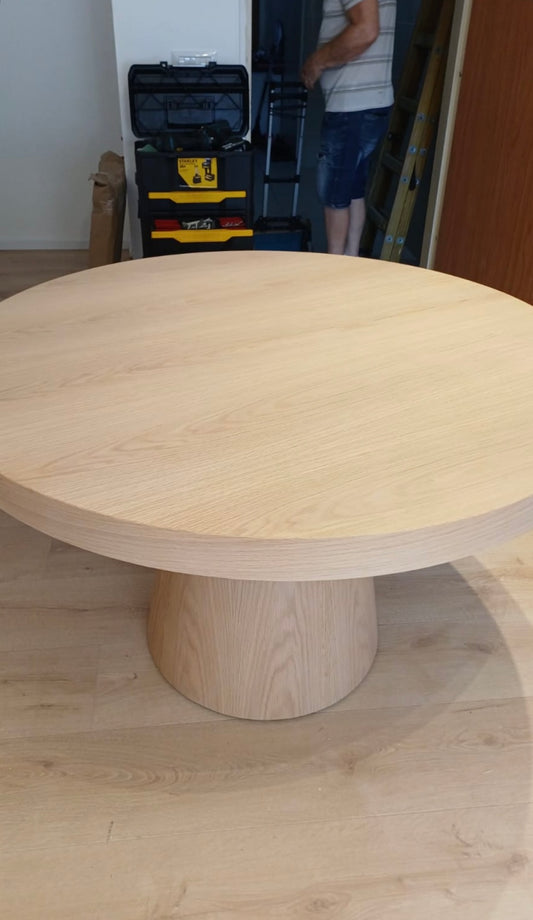 שולחן קונוס עץ