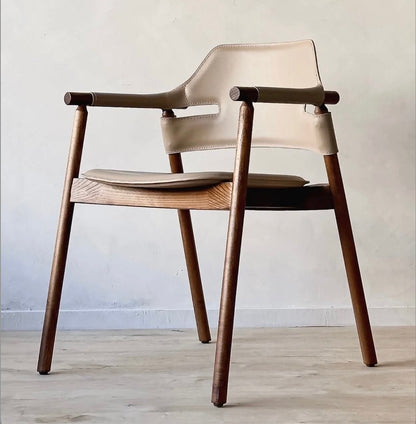 כסא אוכל סלינה ידיות עץ - ייבוא איטליה