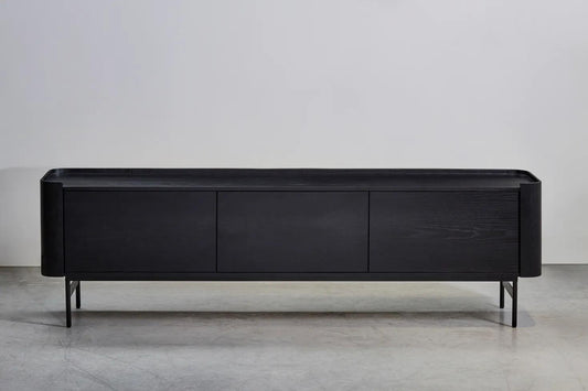 מזנון עץ שחור