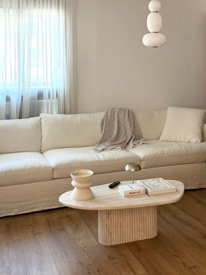 שולחן סלון אמורפי