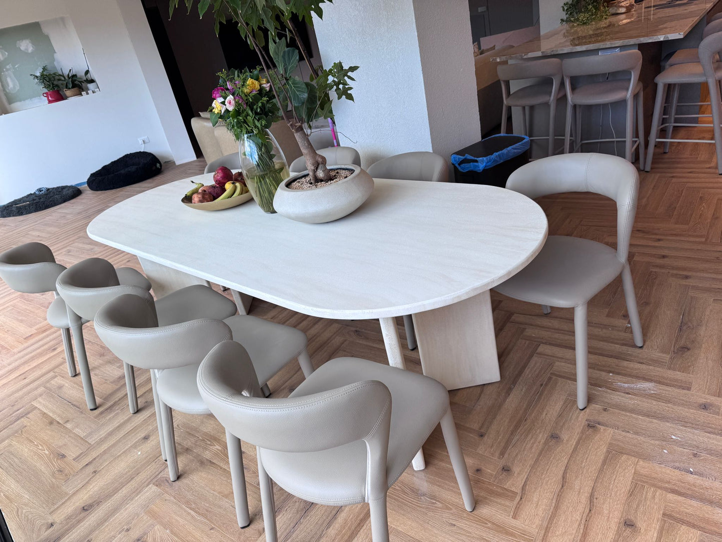 שולחן CHEVAL דמוי טרוונטין